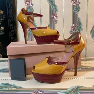 Miu Miu Patent Leather Stilettos
